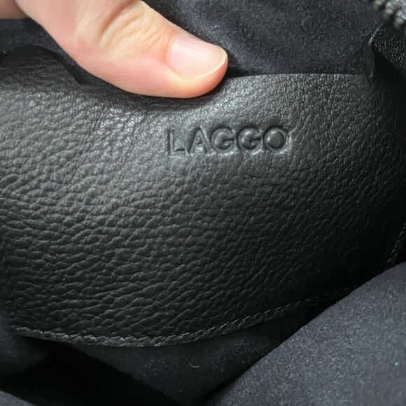 LAGGO Camo City Bag Studded Leather Pouch Crossbody Made in the USA - Picture 7 of 11